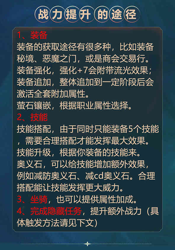 全民奇迹2详细攻略,看完直接毕业