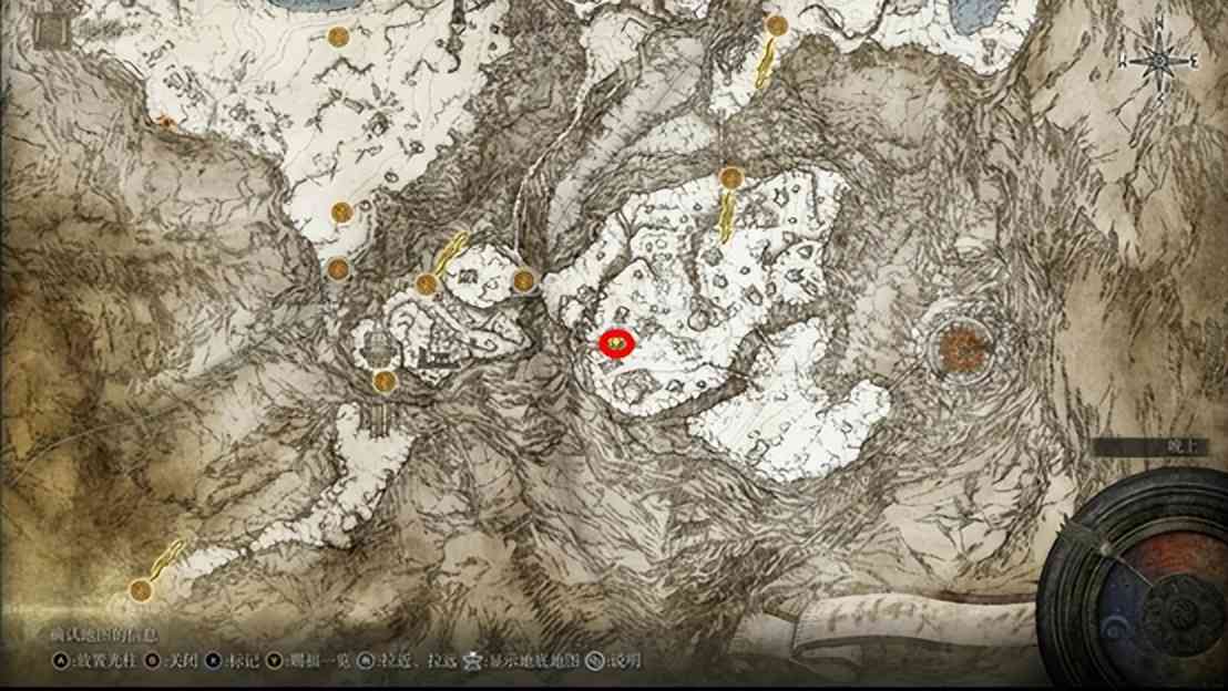 艾尔登法环流程攻略之七(巨人山顶 化圣雪原 圣树 鲜血王朝)