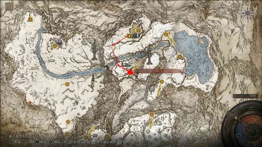 艾尔登法环流程攻略之七(巨人山顶 化圣雪原 圣树 鲜血王朝)