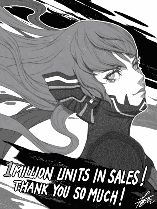 《真女神转生5》销量达百万 官方发贺图庆祝