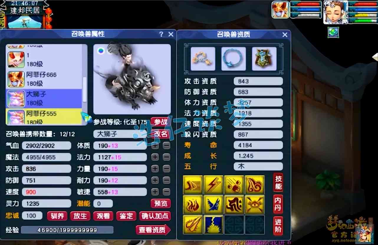 梦幻西游:服战冠军女儿村,神佑愤怒5特技,带慈航普度才合格?