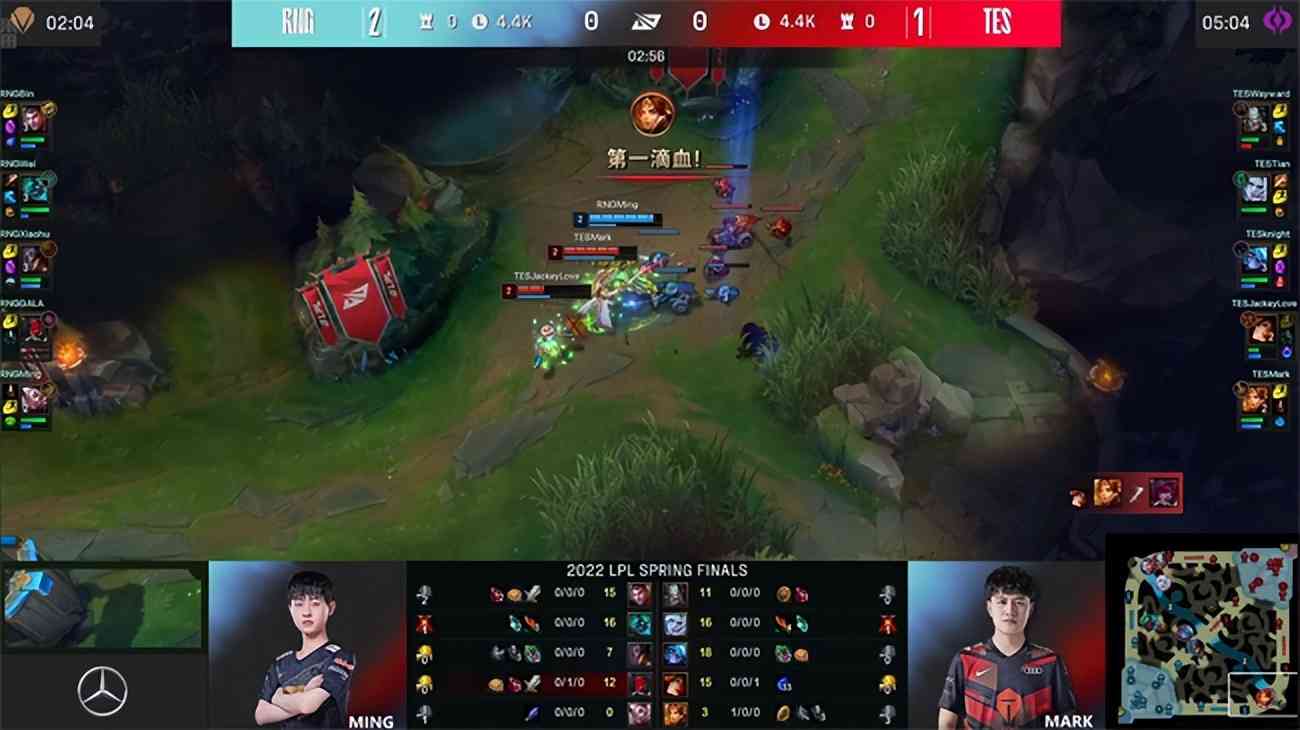 LOL-LPL:三线发力无人可挡,RNG 3-2击败TES夺得LPL春季赛冠军